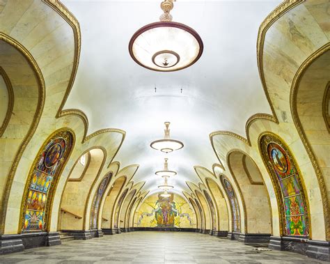 These Photographs Capture the Opulent Beauty of Empty Moscow Metro ...