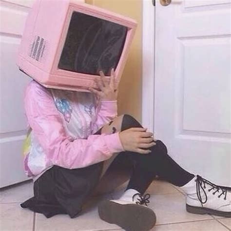 Pin on Drawing ideas | Tv head, Weirdcore aesthetic, Dreamcore weirdcore