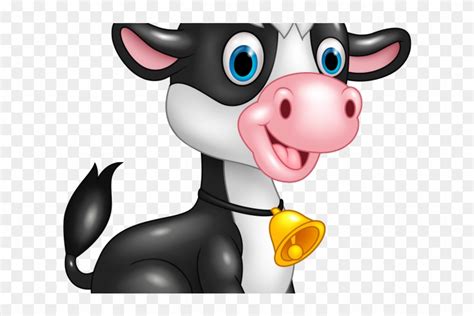 Cattle Clipart Girl Cow - Gambar Sapi Lucu Kartun - Free Transparent PNG Clipart Images Download