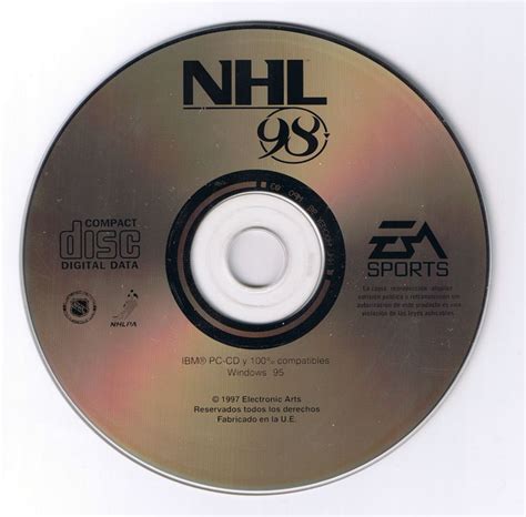 NHL 98 (1997) box cover art - MobyGames