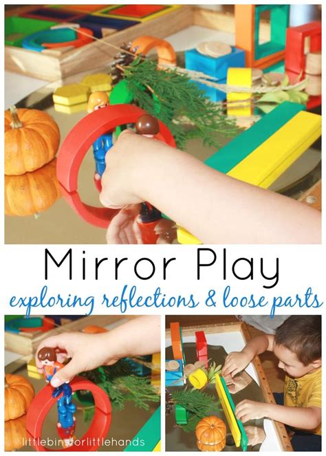 Preschool Discovery Table : Mirror Play | Science experiments for ...