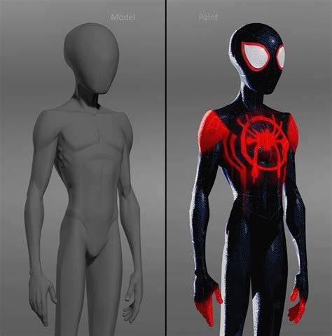 ArtStation - Miles Morales (Spider-Man: Into The Spider-Verse), Yashar Kassai | Spiderman ...