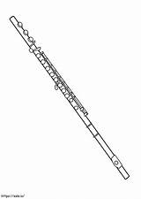 Flute Flauta Tocando Menino Imprimir Kleurwedstrijd Tudodesenhos  sketch template