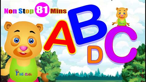 Nursery Rhymes | ABCD learning video | 26 Alphabet Songs | ABCD Non ...