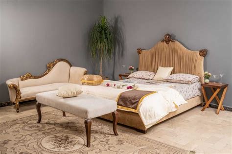 Tulip Style Bed Set | Chinioti Furniture | Rose Wood Furniture