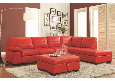 Red Sectional Sofa | Cabinets Matttroy