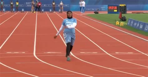 Somali Sprinter's Slow Finish At World University Games Sparks Outrage ...