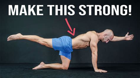 5 Exercises for a Strong Lower Back (NO MORE PAIN!) - YouTube