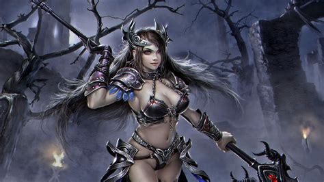 Fantasy Female Warrior Wallpapers (77+ images)