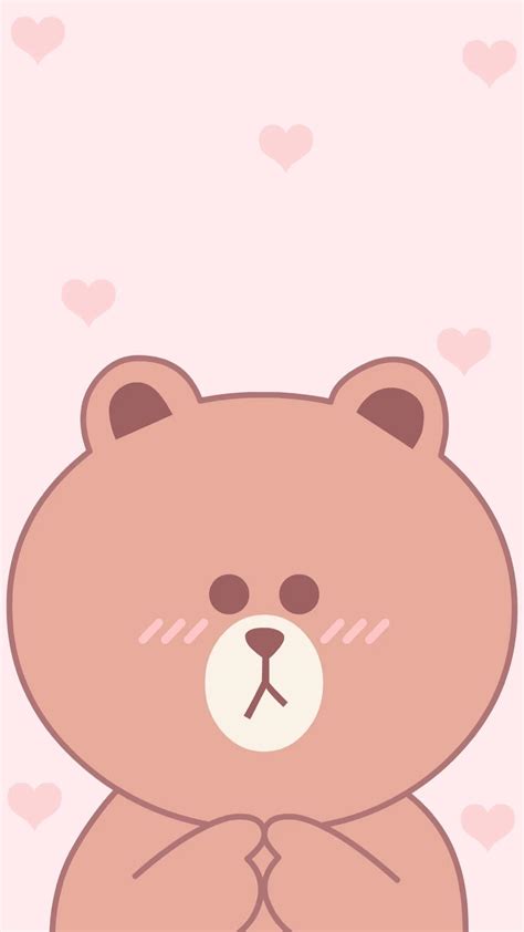 Cute Brown Bear Wallpapers - Top Free Cute Brown Bear Backgrounds - WallpaperAccess