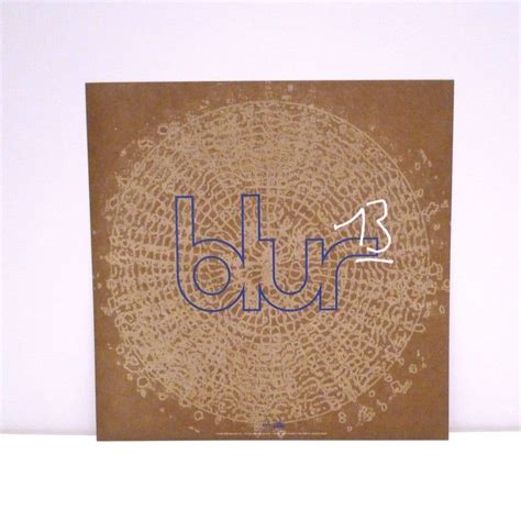 Blur - 13 - 1999 - Poster Flat / Record Store Display 1999 Vintage Damon Albarn Band Square ...