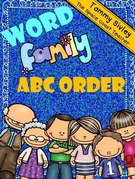 Word Family ABC Order by Tammy Sivley - The Space Coast Teacher | TpT