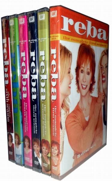 Reba The Complete Series Seasons 1-6 DVD Box Set 15 Disc Free Shipping