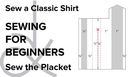 How to Sew a Shirt Sleeve Placket, Sewing for Beginners Part 8 - YouTube