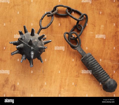 Ball and chain flail hi-res stock photography and images - Alamy