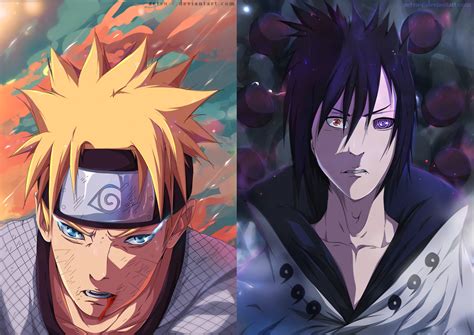 Download Sasuke Uchiha Naruto Uzumaki Anime Naruto HD Wallpaper by ZeTsu-c