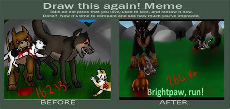 Draw This Again-Swiftpaw's Death by Kaichiiro on DeviantArt