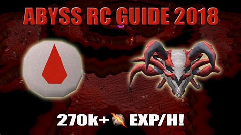 Abyss Runecrafting Guide 2018/2019 | 270k+ Exp/h & 4.5M GP/H! [Runescape 3] - YouTube