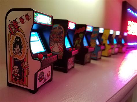 My Tiny Arcade collection! They are fully playable mini arcade cabinets. Hope they keep making ...