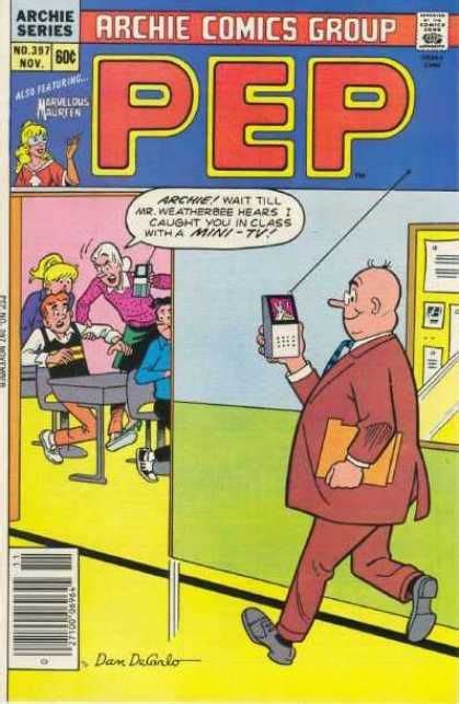 Pep Comics Covers #350-399 | Archie comics, Comic covers, Archie comics ...