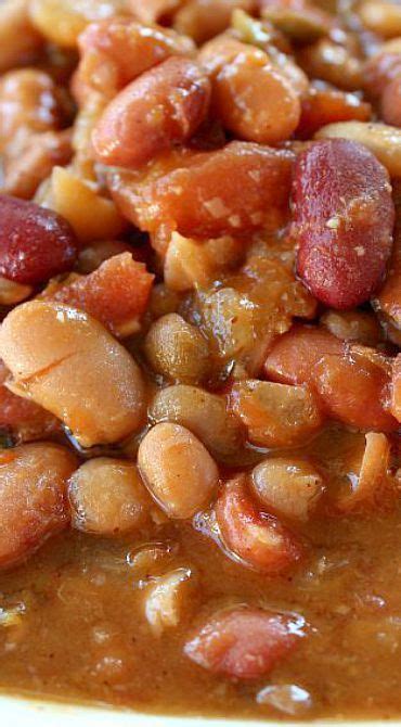 Crock Pot Multi Bean Soup | Vegetarian crockpot, Healthy stew recipes, Bisque recipe