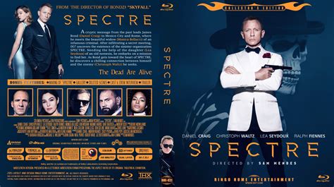 Spectre Custom Blu-Ray Cover | Dvd Covers and Labels