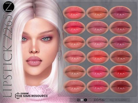 The sims 4 Makeup Cc, Sims 4 Cc Makeup, Free Makeup, Makeup Lipstick ...