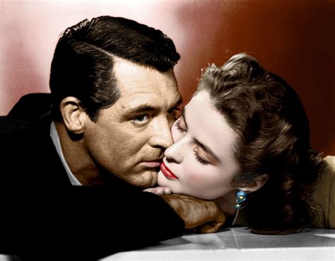 Cary Grant And Ingrid Bergman (Notorious) | Ingrid bergman, Cary grant ...