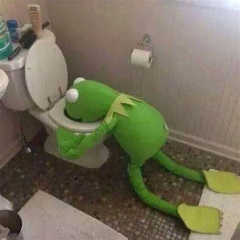 Kermit Throwing Up Blank Template - Imgflip