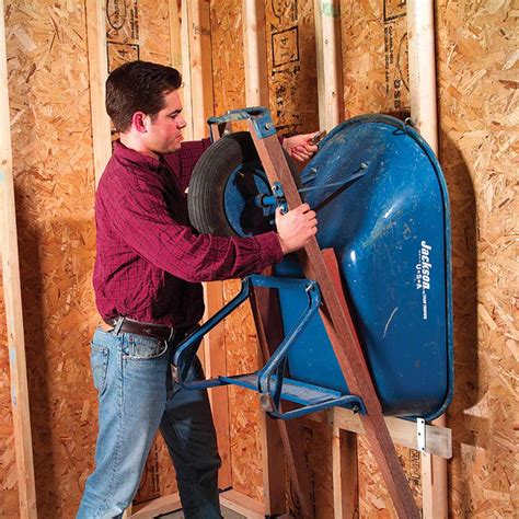 Keep Your Wheelbarrow in Track with this DIY Rack — Family Handyman