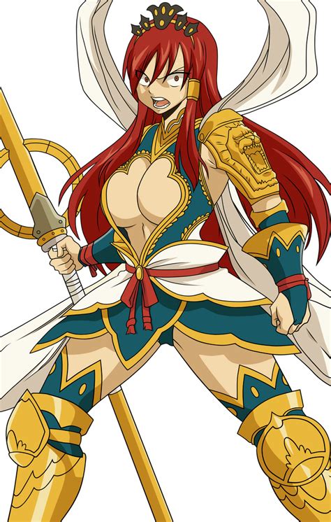 Erza Scarlet - Nakagami Armour/Armor by Deikawn on DeviantArt