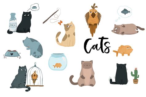 Cats Illustration | Illustrations ~ Creative Market