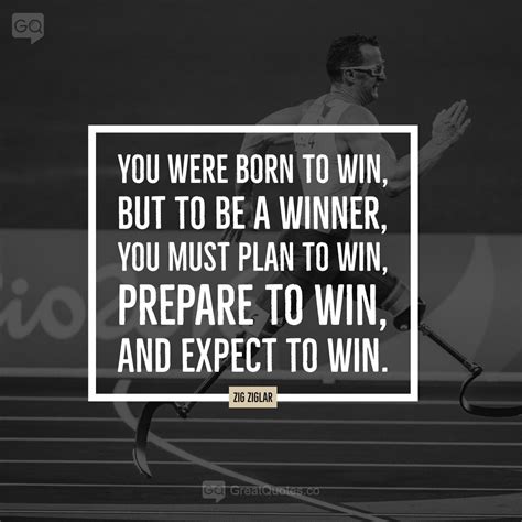 Follow 👉 @greatquotes.co You were born to win, but to be a winner, you must plan to win, prepare ...