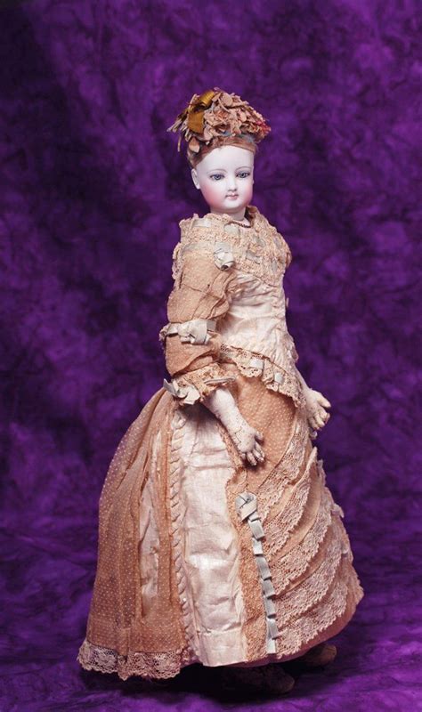 FRENCH BISQUE FASHION LADY IN ORIGINAL COSTUME. Marks: : Lot 62 | Antique doll dress, Lady doll ...