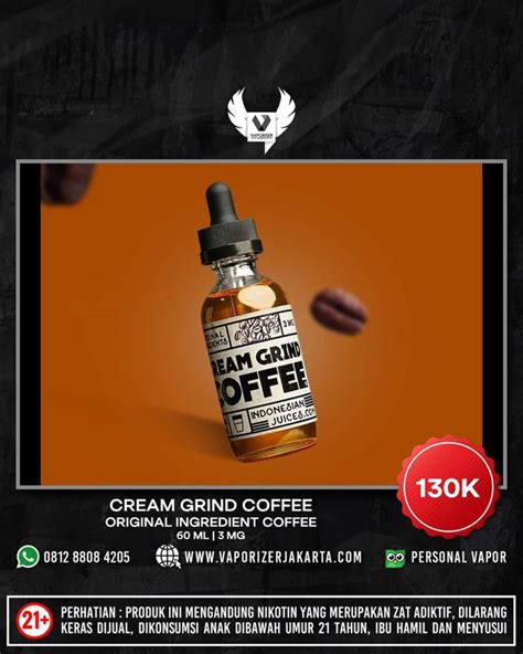 Jual CREAM GRIND COFFEE 60 ML Vape Harga Murah Jakarta