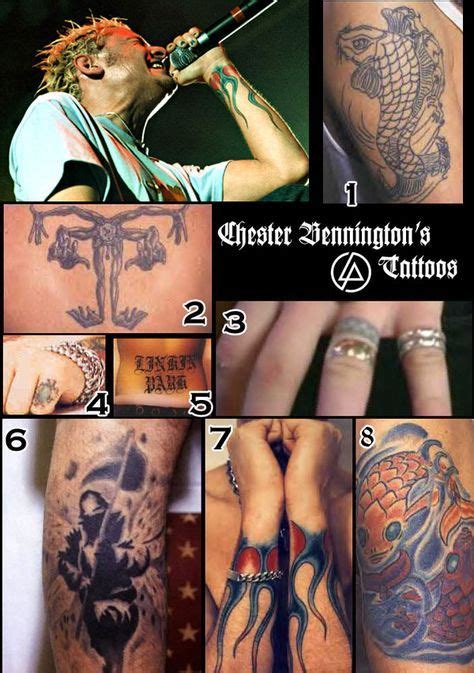 chester bennington tattoos Chester Bennington Tattoo, Charles ...