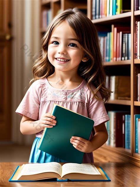 Girl Studying Books At Home AI Generative PNG Images | JPG Free Download - Pikbest