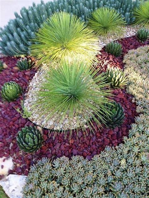 Awesome Succulent Front Yard Landscaping Ideas 20 - MAGZHOUSE