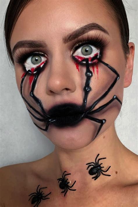 Creepy Halloween Makeup Ideas to Try | Stylish Belles | Halloween make up schminken, Halloween ...