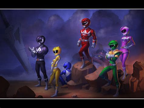 MMPR by geeshin on DeviantArt