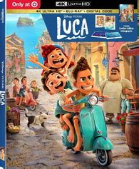 Luca 4K Blu-ray (Target Exclusive)