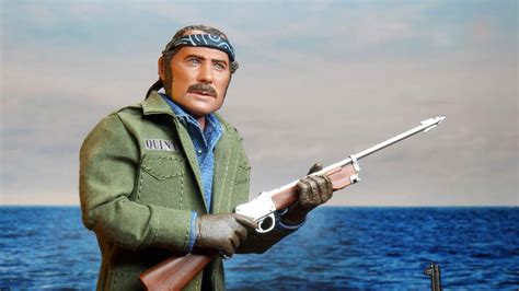 The First JAWS Quint 8-inch Clothed Action Figure In Robert Shaw’s Likeness!