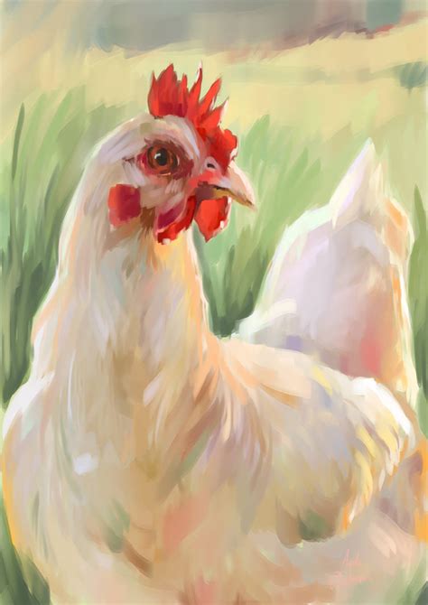 Kura|Chicken study by Achaberska on DeviantArt