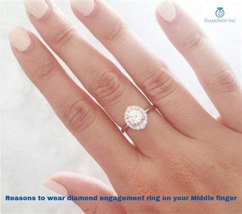 Reasons to Wear Diamond Engagement Ring on Your Middle Finger. | by ...