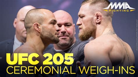 UFC 205 Weigh-In Highlights (Ceremonial) - YouTube