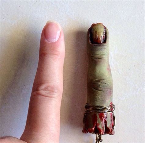 Zombie Finger Hunting Souvenir polymer clay zombie finger | Etsy