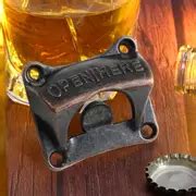 Iron Beer Bottle Opener, Square Red Bronze - Temu