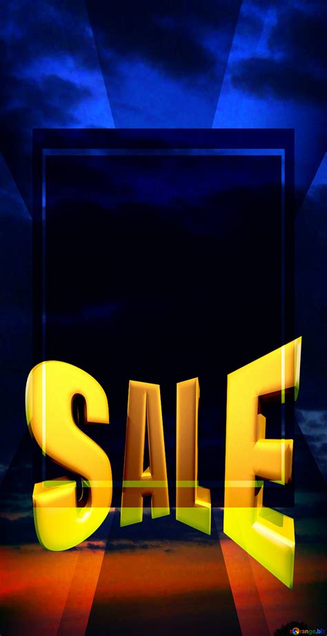 Download free picture A dark night sky Sales promotion 3d Gold letters sale background Template ...