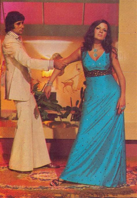 Amitabh Bachchan and Zeenat Aman in 'Don' (1978). Both actors (and Pran ...