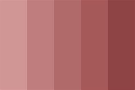 Dusty Rose Color Chart